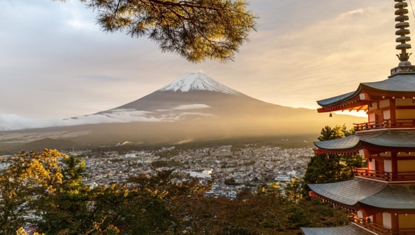 Плата за посещение горы Фудзи и лимит на число туристов  